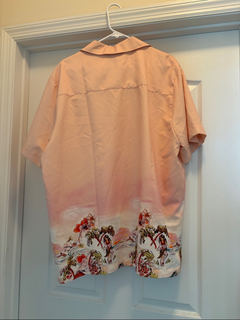 NWT Royalty Hawaiian Vacation Vibes Short Sleeve Button Down Shirt Size XL - Picture 5 of 6